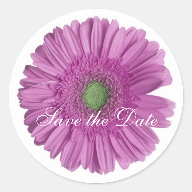 Daisy Custom Floral Sticker (Front)