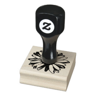 Daisy Custom Monogram Stamp