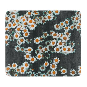 Daisy Daisies Floral Cutting Board