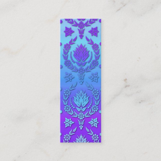 Daisy Damask, SWITCH UP Mini Business Card (Front)