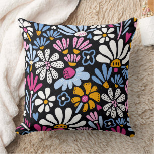 Daisy Dancing 20x20 Throw Pillow