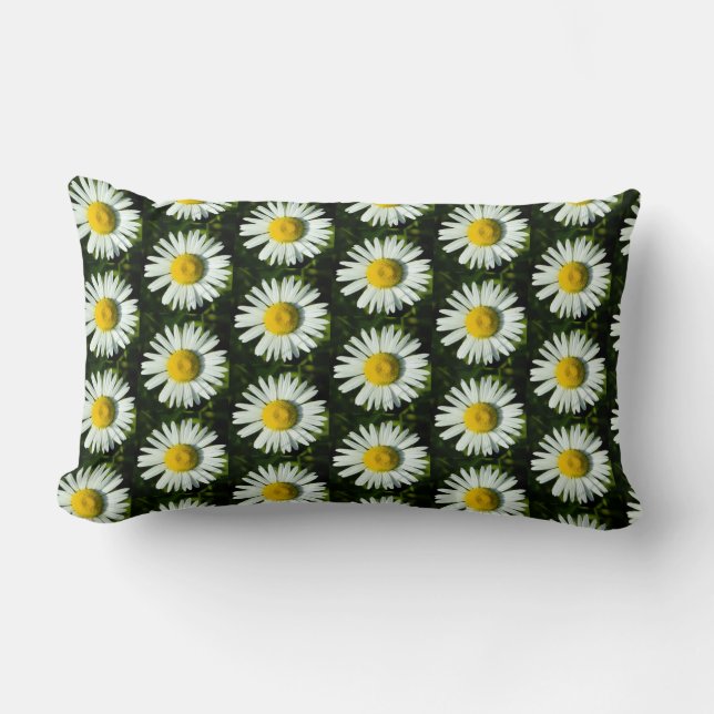 Daisy Days Lumbar Pillow (Front)