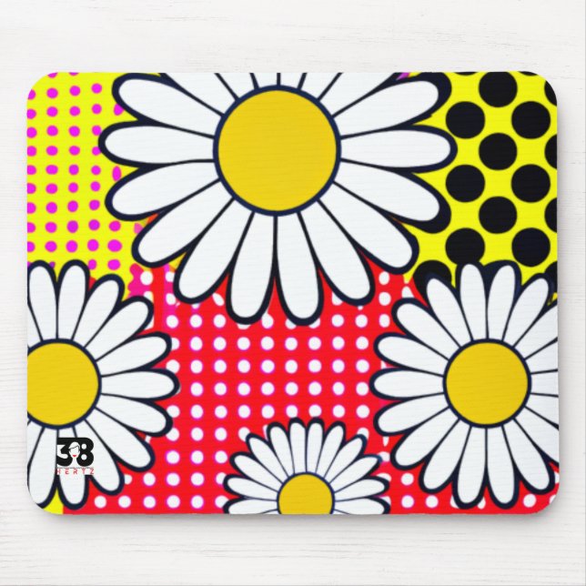 Daisy Days Mouse Pad (Front)