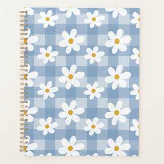 Daisy Days Planner - En vichy bleu