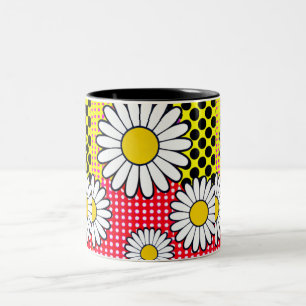 Daisy Days Two-Tone Coffee Mug