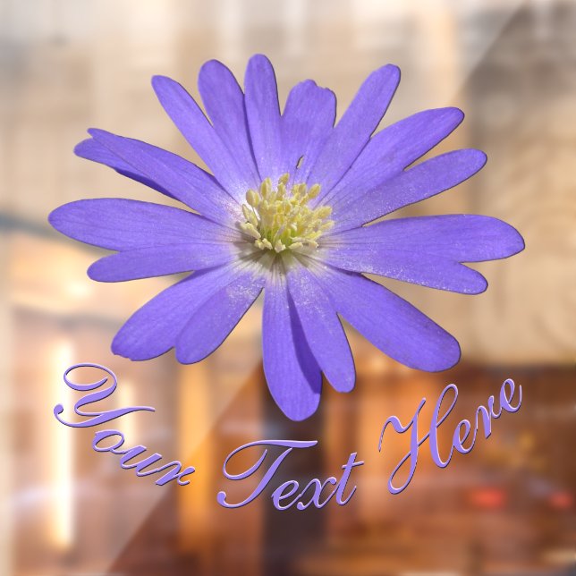 Daisy Decal Personalize Gerbera Daisy Window Cling (Sheet 2)