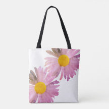 Daisy Delight Tote Bag – All-Over Print 