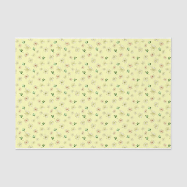 Daisy Design Series 8 Tissue Paper (Front)