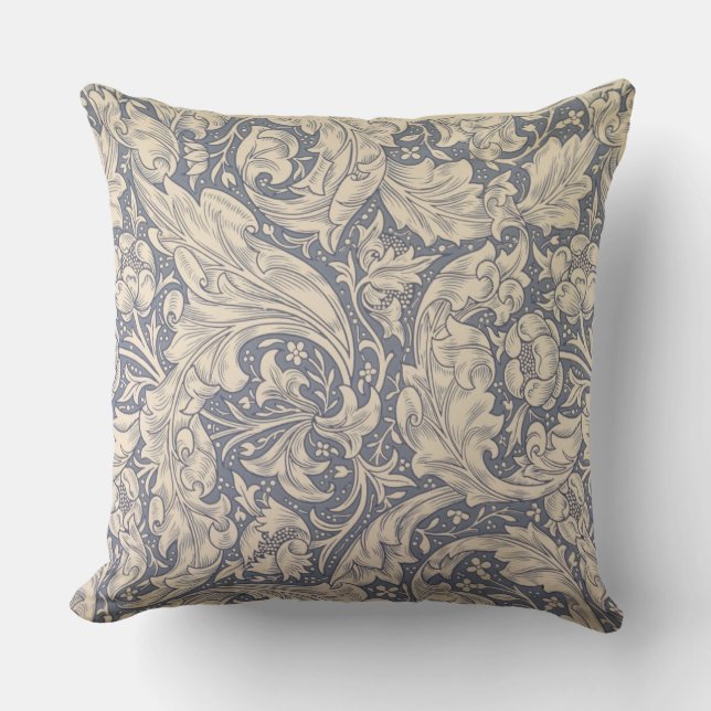 'Daisy' design (textile) Throw Pillow (Front)