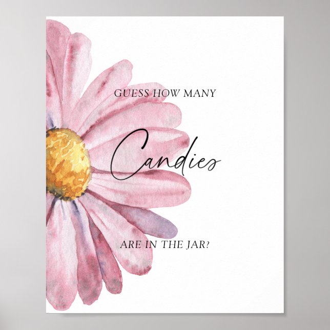 Daisy - devinez combien de bonbons Poster (Devant)