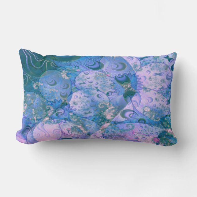 Daisy Doodle Lumbar Pillow (Front)