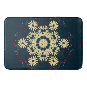 Daisy Dreams Mandala Bath Mat