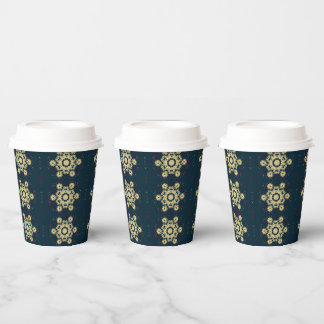 Daisy Dreams Mandala Paper Cups