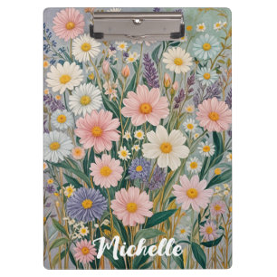 Daisy Dreamscape Personalised Clipboard