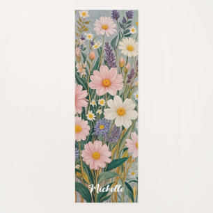 Daisy Dreamscape Personalized Yoga Mat