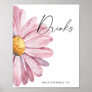 Daisy - Drinks Poster