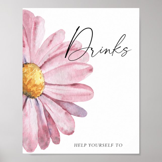 Daisy - Drinks  Poster (Front)