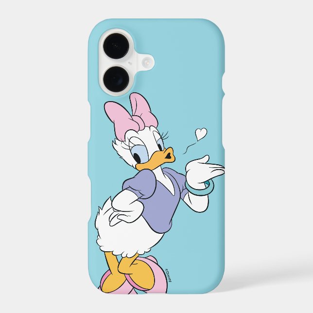 Daisy Duck Blowing a Kiss (Verso)