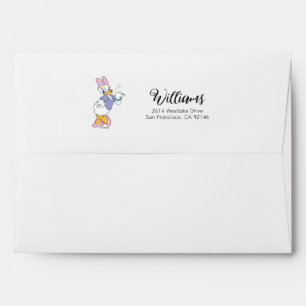 Daisy Duck Blowing a Kiss Envelope