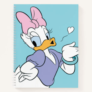 Daisy Duck Blowing a Kiss Notebook