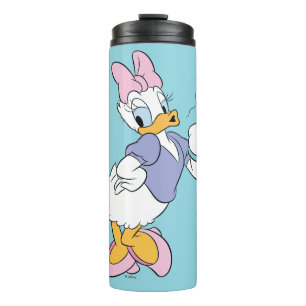 Daisy Duck Blowing a Kiss Thermal Tumbler