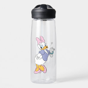 Daisy Duck Blowing a Kiss Water Bottle