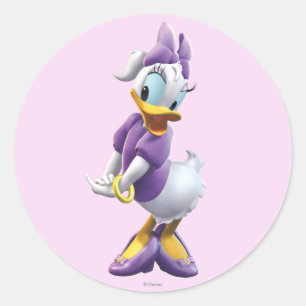 Daisy Duck Clubhouse   Cute Classic Round Sticker