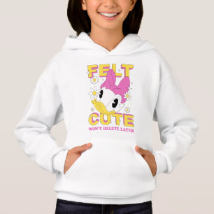 Daisy Duck "Felt Cute" Retro Floral Graphic
