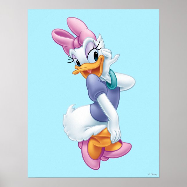 Daisy Duck | Flirting Poster (Front)
