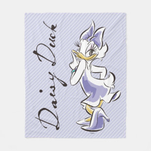 Daisy Duck   Sweet Like Sugar Fleece Blanket