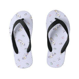 Daisy Duck   Sweet Like Sugar Kid's Flip Flops