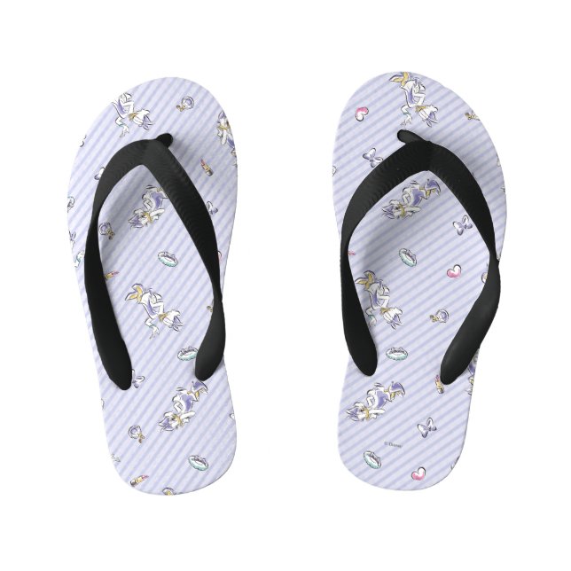 Daisy Duck | Sweet Like Sugar Kid's Flip Flops (Footbed)