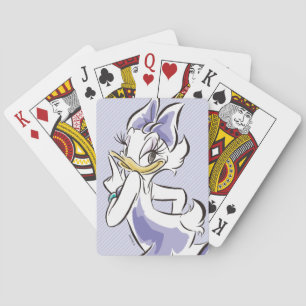 Daisy Duck   Sweet Like Sugar Playing Cards