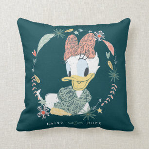 Daisy Duck   You Make Me Wander Throw Pillow