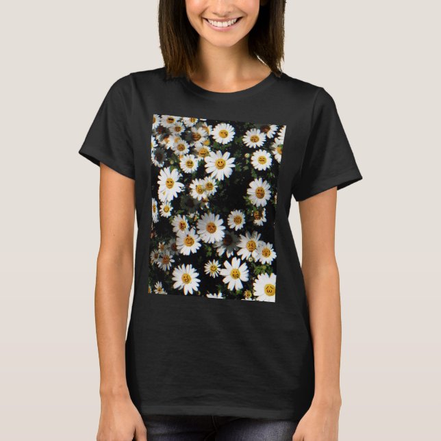 Daisy Emoji Faces T-Shirt (Front)
