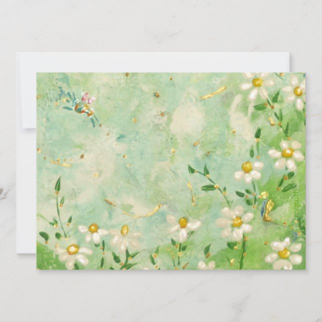 Daisy et invitation aux abeilles (Devant)