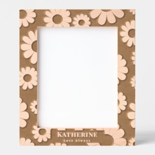 Daisy Etched Frames