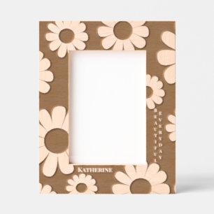 Daisy Etched Frames