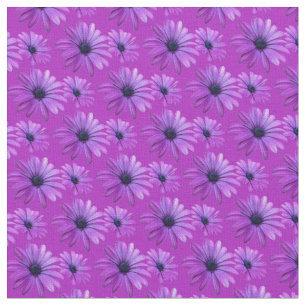 Daisy Fabric Pink Daisy Fabric Cotton or Poly