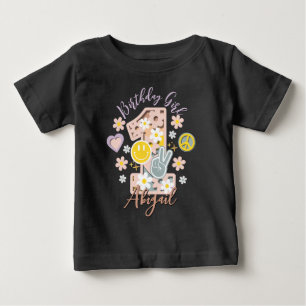 Daisy first birthday toddler tshirts
