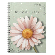 Daisy Floral Notebook | Journal Intime Bloom Daily