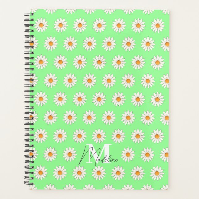 Daisy Floral Planner - Cute & Stylé (Devant)