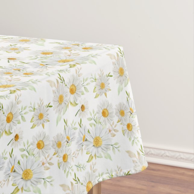 Daisy Floral Tablecloth (In Situ)