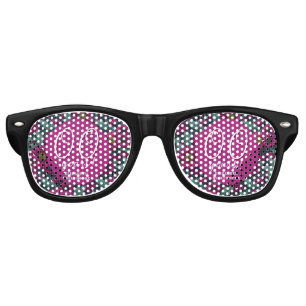 Daisy Flower 18Th Birthday Trendy Purple Retro Sunglasses
