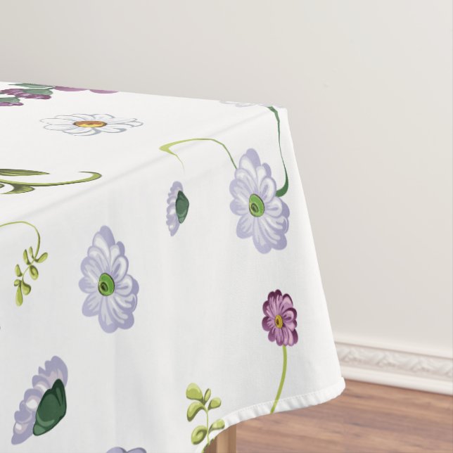 Daisy flower 2 tablecloth (In Situ)