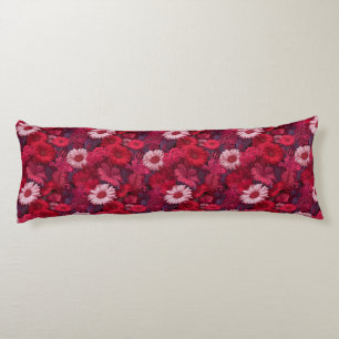 Daisy Flower Aesthetic Decor Cottagecore Bed Body Pillow