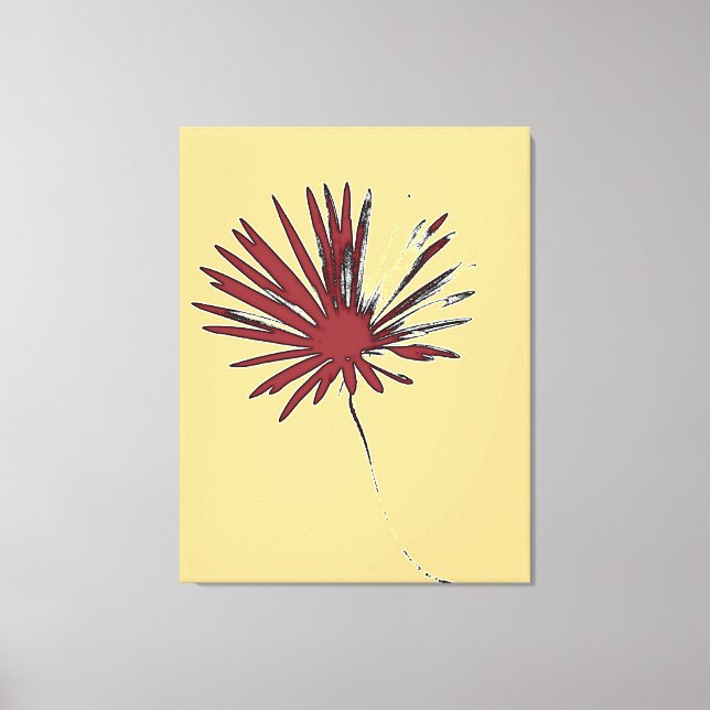 Daisy Flower c.1982 #2 - Fine art Wrapped Canvas (Front)