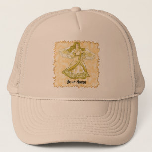 Daisy flower Christian angel Trucker Hat