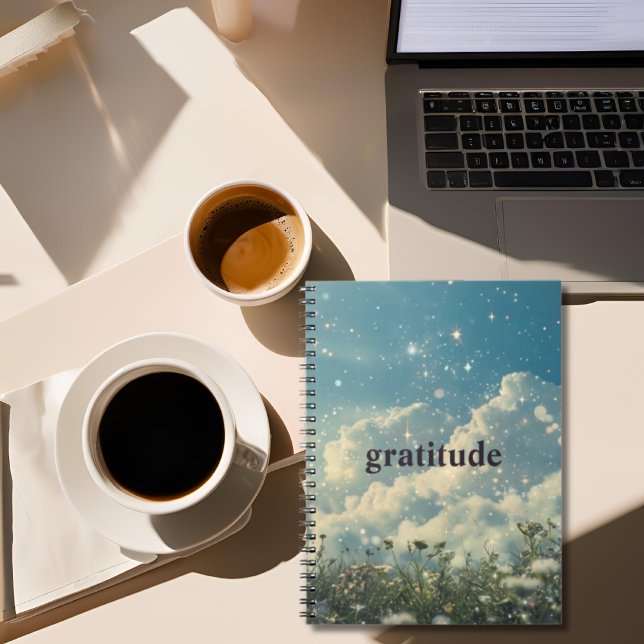 Daisy Flower Cloudy Aesthetic Gratitude Journal (Creator Uploaded)