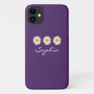 Daisy Flower custom name  iPhone 11 Case